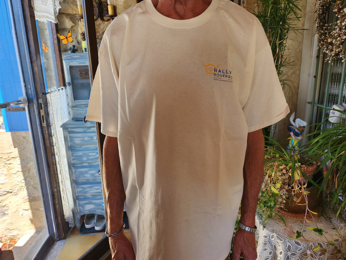 T-shirt à manches courtes couleur beige