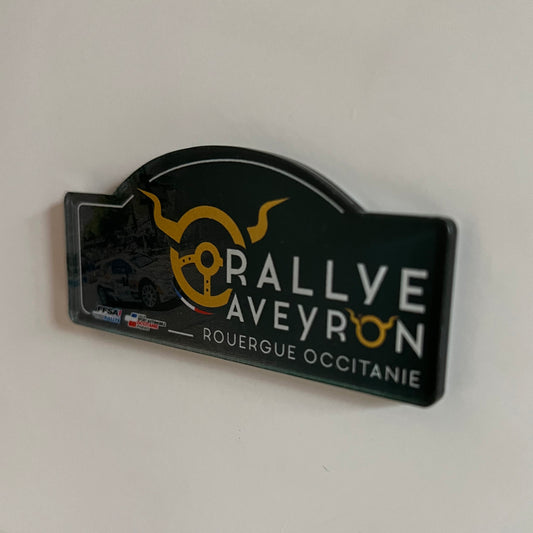 Magnet plaque de Rallye du Rouergue
